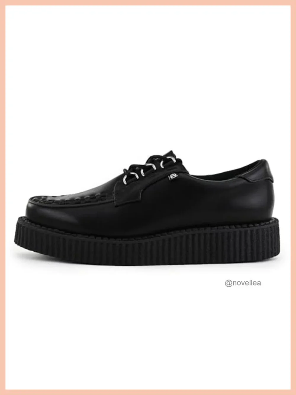 TUK Anarchic Faux Leather Creeper Platform Shoes - Unisex
